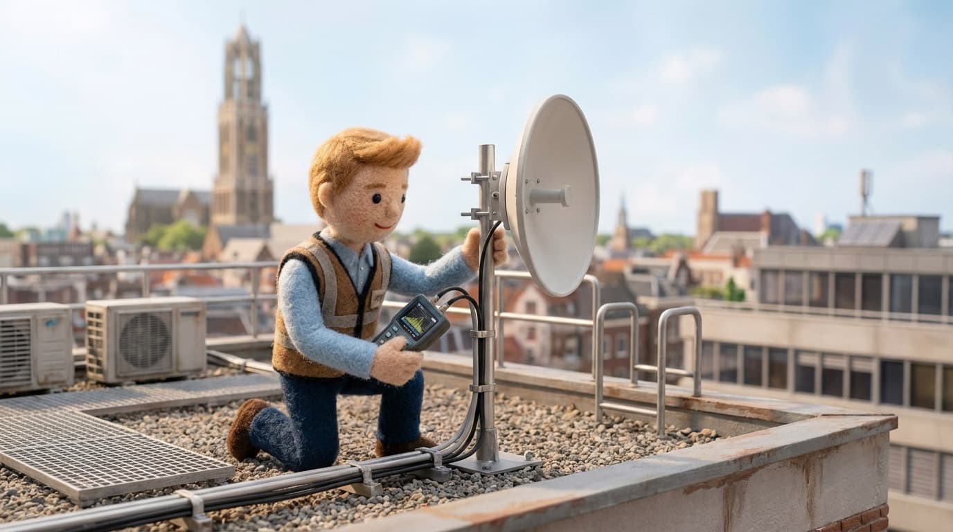 Twee locaties verbinden zonder kabel te leggen: hoe een P2P draadloze koppeling werkt